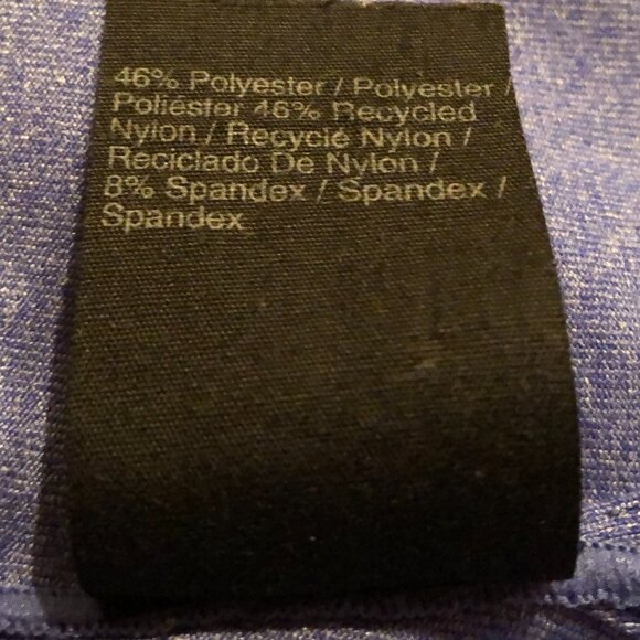 RYU Tec Layr Tech Long Sleeve Top Blue Size Small - Picture 8 of 8